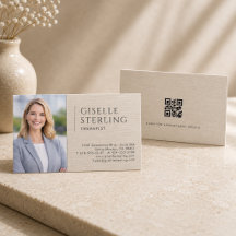 Código QR de Foto de Tecido de Terapeuta