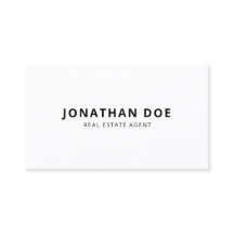 Código QR de Imóveis Minimalista Branco Moderno