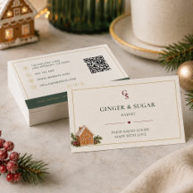 Código QR de Padaria de Natal Moderna