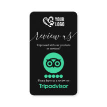 Código QR de Solicitação de Avaliação no TripAdvis