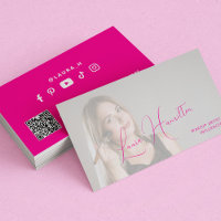CÓDIGO QR do artista de maquiagem personalizada ro