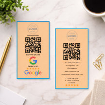 Código QR do Logotipo da Análise de Negócios Perso