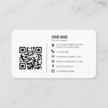 Código QR do logotipo da empresa profissional mini
