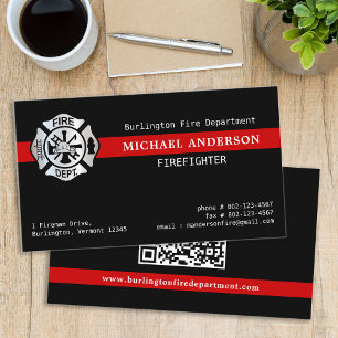 Cartão De Visita Código QR do Logotipo Personalizado do Corpo de Bo