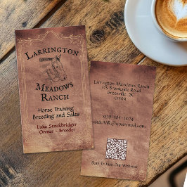 Cartão De Visita Código QR do logotipo personalizável da ranhura de