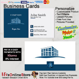 Cartão De Visita Código QR do Marketing SEO do Marinho do Office Mo