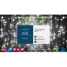 Cartão De Visita Código QR do Marketing SEO do Marinho do Office Mo