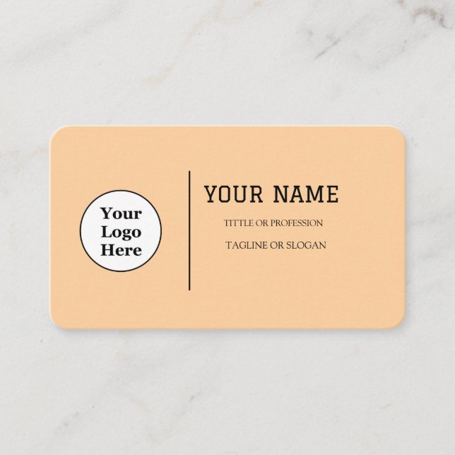 Cartão De Visita Código QR do Script de Caligrafia do Boho Beige (Frente)