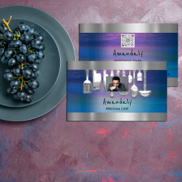 Cartão De Visita Código QR - Foto do Restaurante do Cozinhar de Che