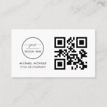 Código QR Logotipo comercial | Busi Profissional M