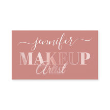 Código QR Maqueamento Artista Dourado Confetti Ros