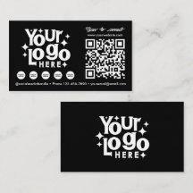 Código QR Mídia social digitalizável Logotipo come