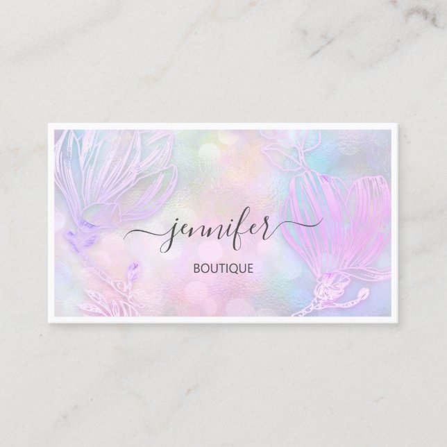 Cartão De Visita Código QR personalizado de código QR com quadro de (Frente)