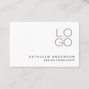 Cartão De Visita CÓDIGO QR preto e branco MINIMALISTA PROFISSIONAL