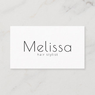 Cartão De Visita Código QR preto mínimo moderno