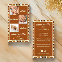Colagem de Fotografias Comerciais do Salão de Chic