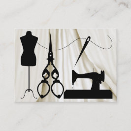 Cartão De Visita Colagem revista 1A/Moda/Esforço de Seamstress