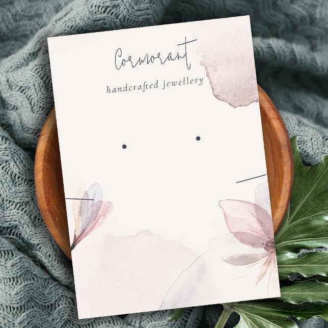 Cartão De Visita Colar de Escamas Florais de abstrato (Criador carregado)