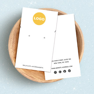 Cartão De Visita Colar logotipo personalizado e manípulo do manto