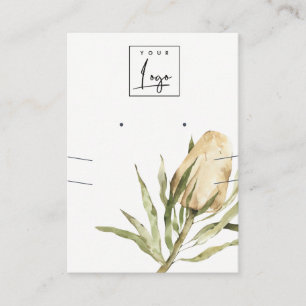 Cartão De Visita Colar Nativo Banksia Floral