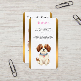 Cartão De Visita Coleção Elegante Personalizada de Embelezamento Pe