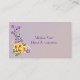 Cartão De Visita Coleção primavera Garden