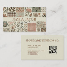 Coleta rosa verde e vestuário feito à mão