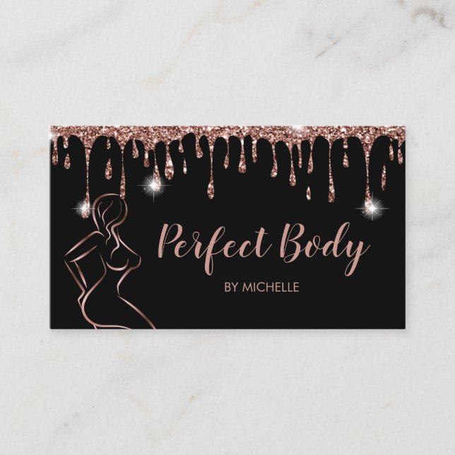 Cartão De Visita Coletor de Malhação de Esculpimento Linergie Waist (Frente)