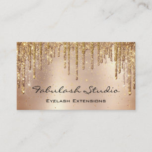 Cartão De Visita Colher Lâmpadas De sobrancelha Dissipação Doura