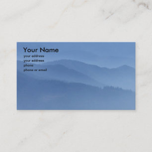 CARTÃO DE VISITA COLINAS AZUIS #1