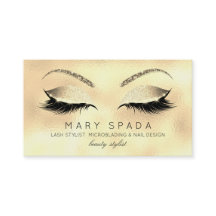 Colisão de sobrancelhas Lashes Glusca Dourado Pers