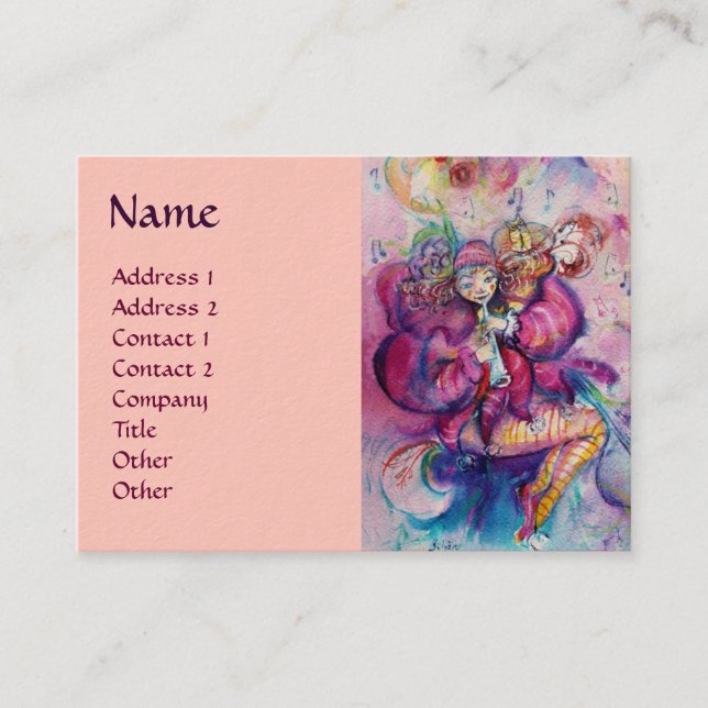 CARTÃO DE VISITA COLO MUSICAL (Frente)