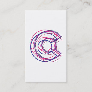 Cartão De Visita colorado biC