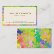 Colorido Artista Designer Criativo Abstrato Pintur