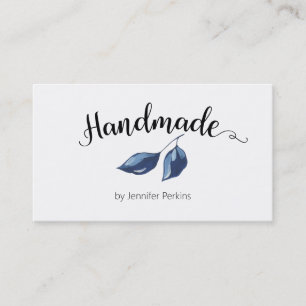 Cartão de visita com Aquarela Minimalista