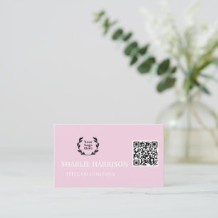 Cartão de Visita com Código QR