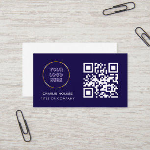 Cartão de Visita com Código QR