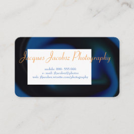 Cartão de visita com fundo de colchetes retrorrefl