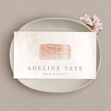 Comb de Sequência Dourada de Stylist para o Cabelo