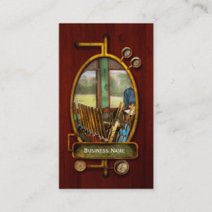 Cartão De Visita Comboio - Controles - Na torre de sinais 1940