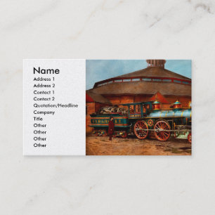 Cartão De Visita Comboio - Guerra Civil - General Haupt 1863