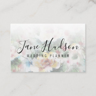 Cartão de Visita Comercial Editável Minimalista Si