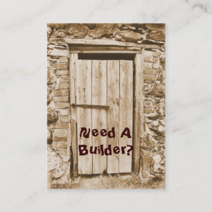 CARTÃO DE VISITA COMÉRCIO, EDIFÍCIOS