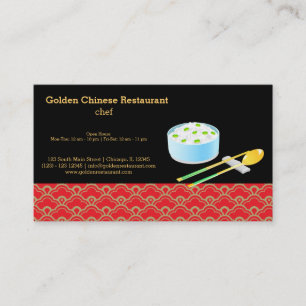 Cartão De Visita Comida chinesa