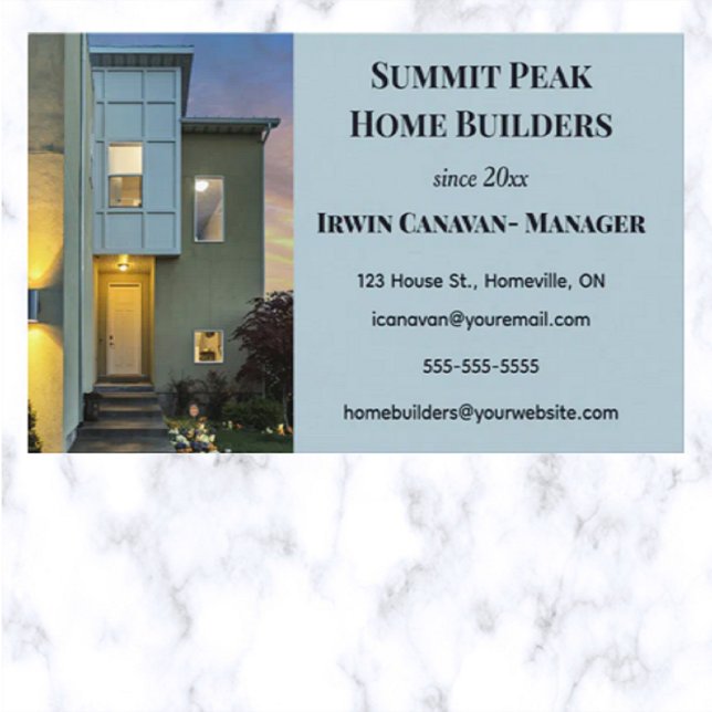 Cartão De Visita Compiladores domésticos editáveis (Criador carregado)