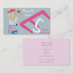 Cartão De Visita compo o design original dos beauticians das