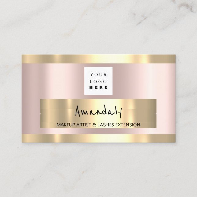 Cartão De Visita Comprar logotipo do CÓDIGO QR rosa (Frente)