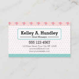 Cartão De Visita Compro de pastelaria / compro de bolos / Confeccio