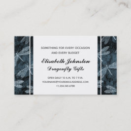Cartão De Visita Compro Dif de Dragonfly Elegante ou Boutique