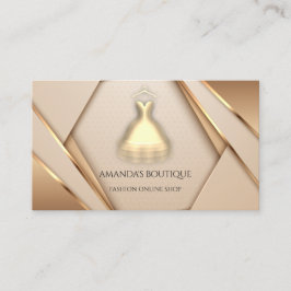 Cartão De Visita Compro on-line do logotipo do Dress Fashion Boutiq